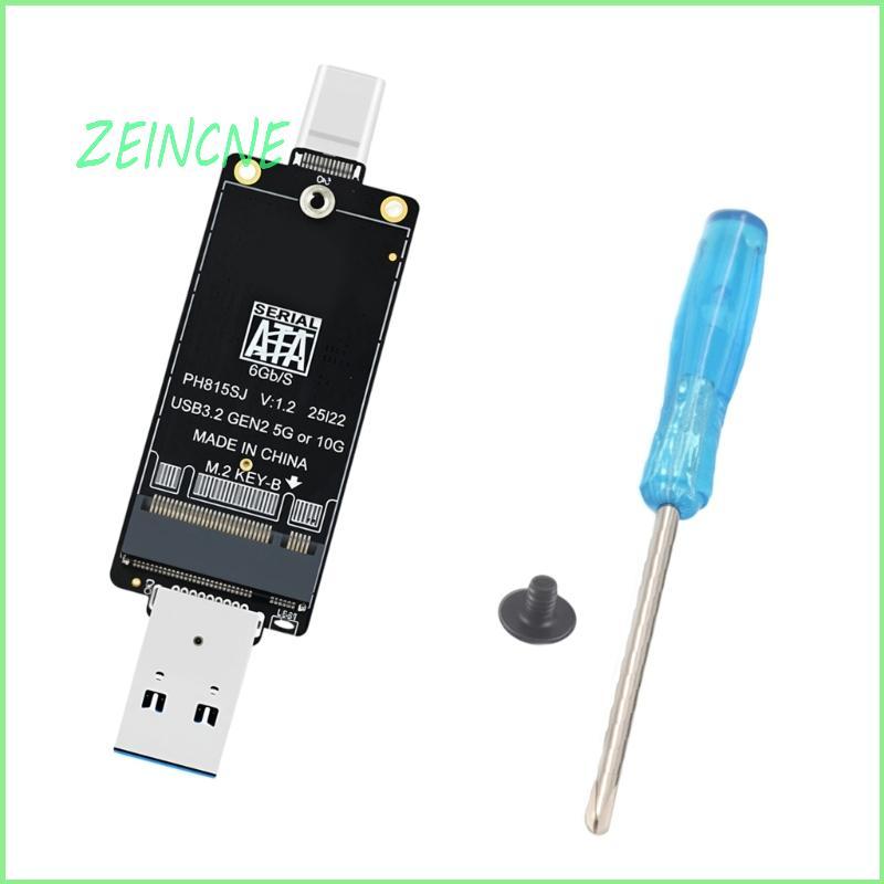 Conversor ZEIN Fast M 2SATA Para USB Chip JMS578C Transferência Estável E Velocidade Rápida