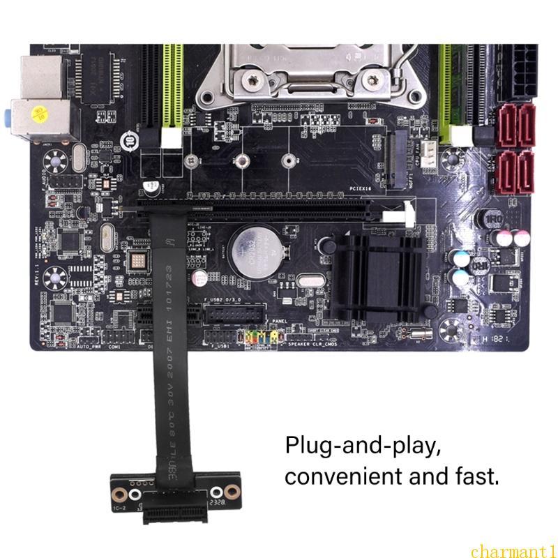 charmant Fast Speed PCIE3 0 1x WIde Compatibilidade Utilização Largura Banda Para Jogadores