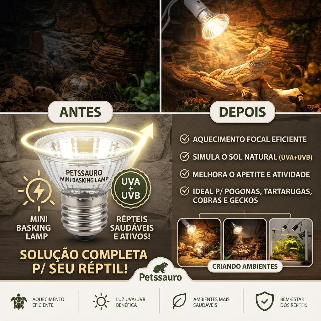 Lampada Ceramica Petssauro Nd-01 Aquecimento Repteis 25w 50w 75w 100w