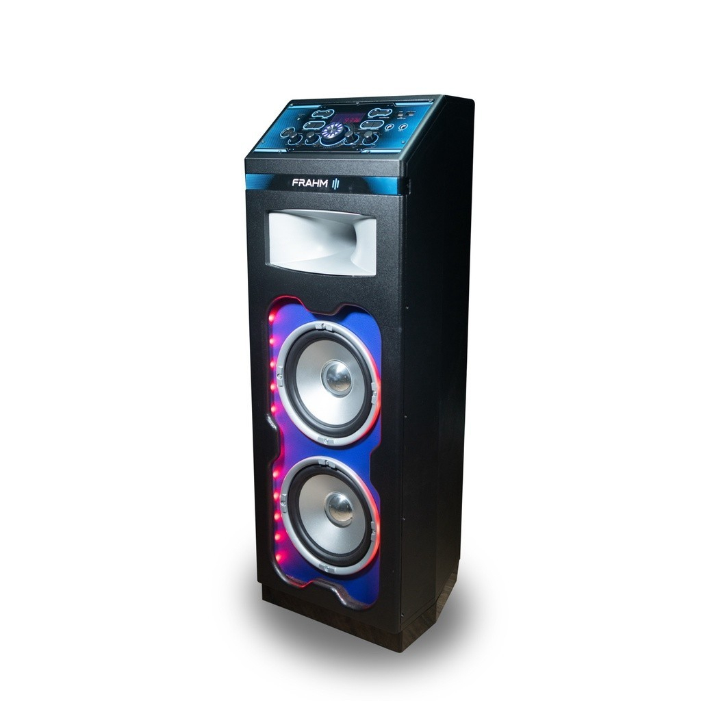 Torre De Som Frahm Effect 1000 Recondicionada Battery/Luz Bluetooh ( Favor Ler Descrição).