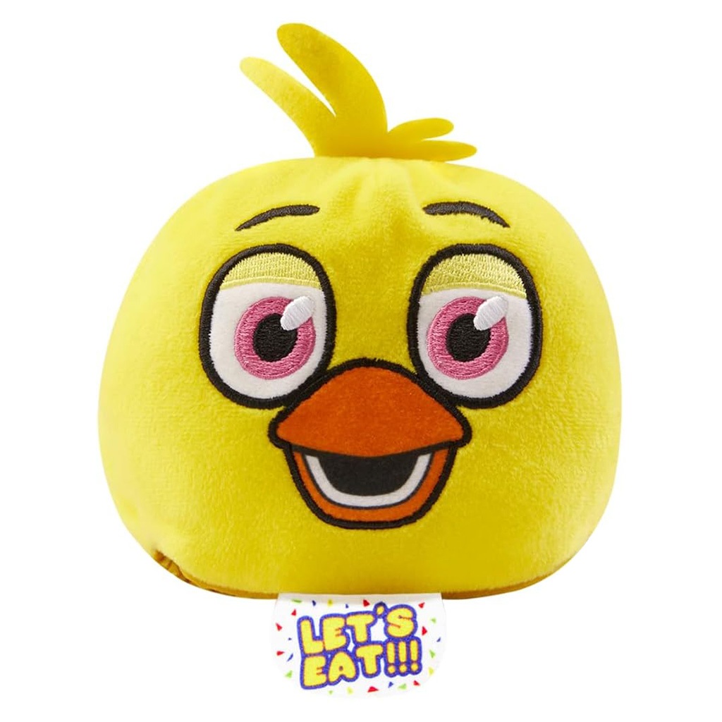 FUNKO PLUSH FIVE NIGHTS AT FREDDY'S REVERSIBLE HEAD - CHICA (64986) NOVO ORIGINAL