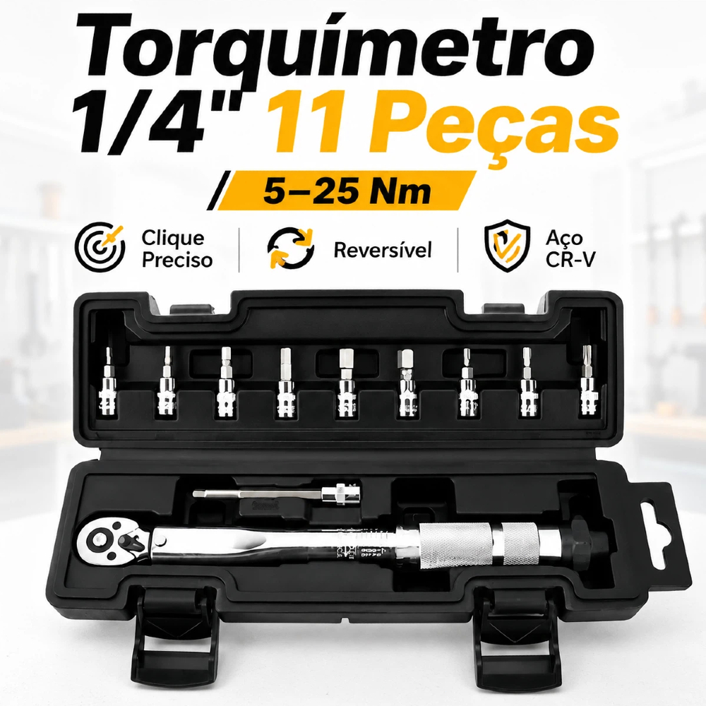 Torquimetro De Estalo 1/4