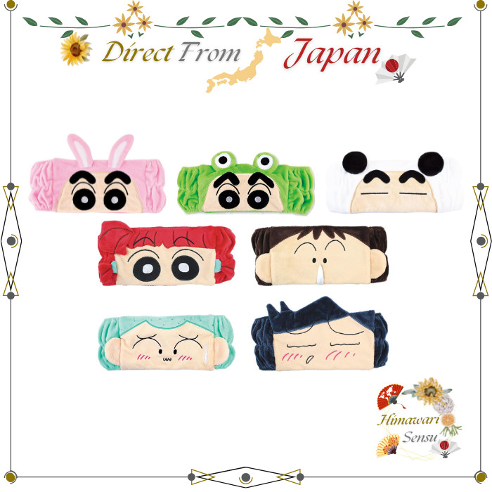 T's Factory Crayon Shin-chan Faixa De Cabeça Coelho Sapo Panda Nene Bo Masao Kazama À Prova De Direto Do Japão