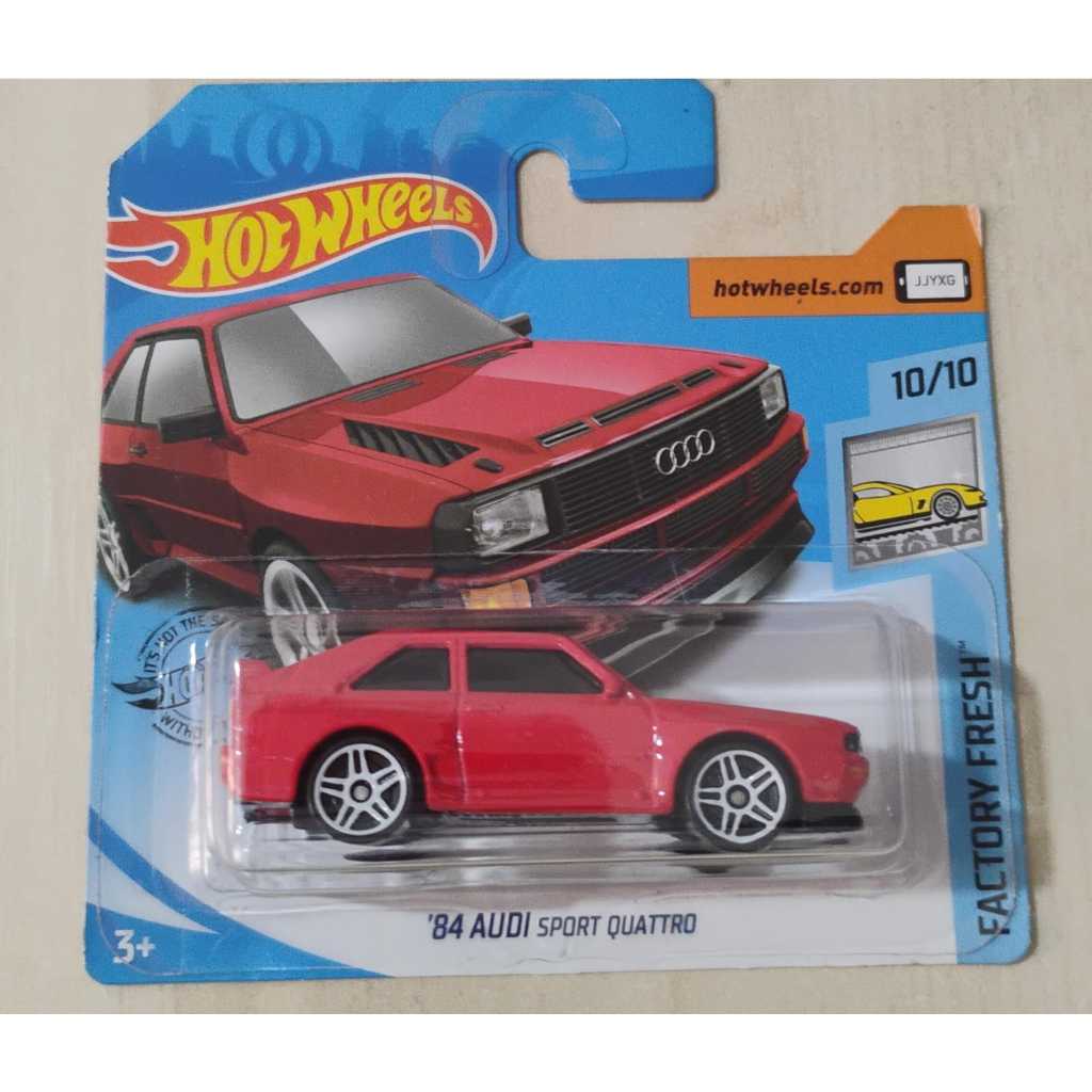hot wheels 84 audio sport quattro factory fresh