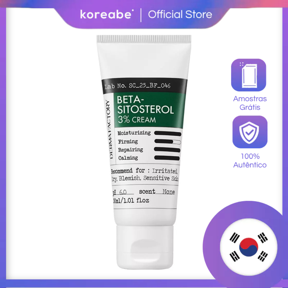 Derma Factory-Beta Sitosterol 3 % Creme 30ml