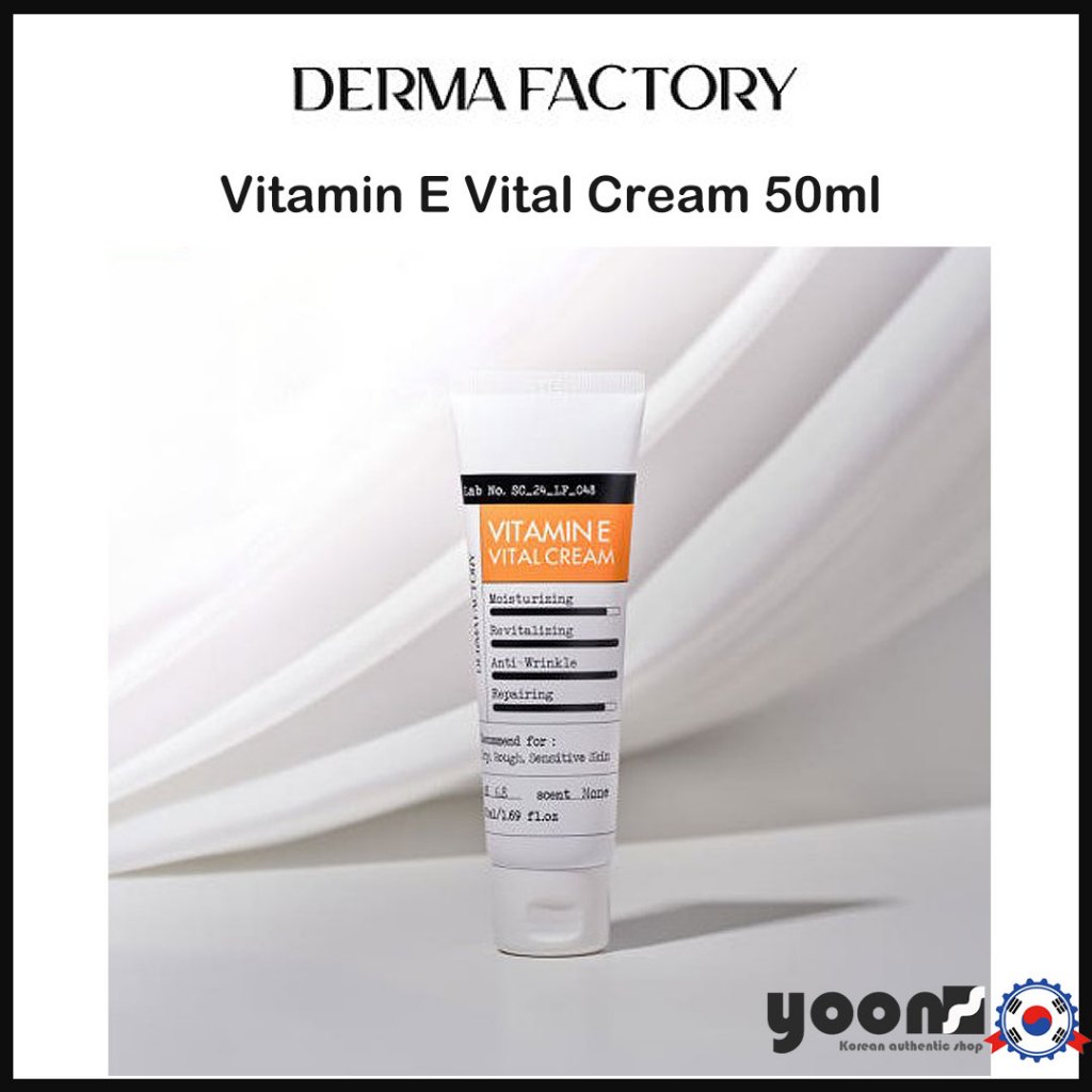 [DERMA FACTORY] Creme Vital Vitamina E 50ml_da Coreia