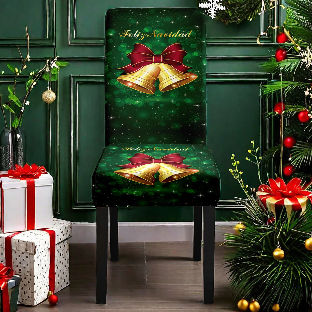 Chair Cover Dustproof Dining Table Fabric Durable and Easy to Clean Festive Elements Hotel