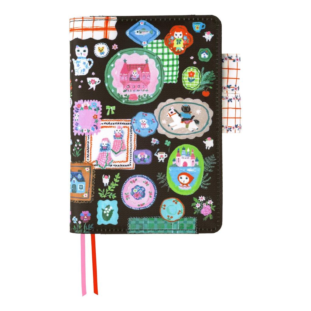 Hobonichi Techo Original (A6) Notebook Cover by Yumi Kitagawa / Shiro Neko's Table Decoration