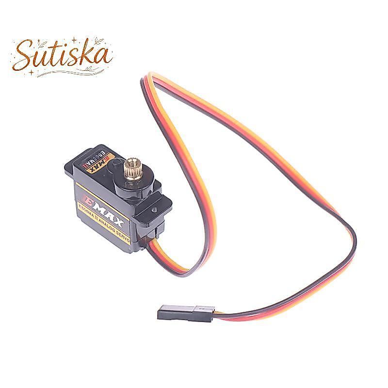 sutiska 1Pc EMAX ES08MA II Metal Gear Micro Servo Digital Up Para RC Modelo BR