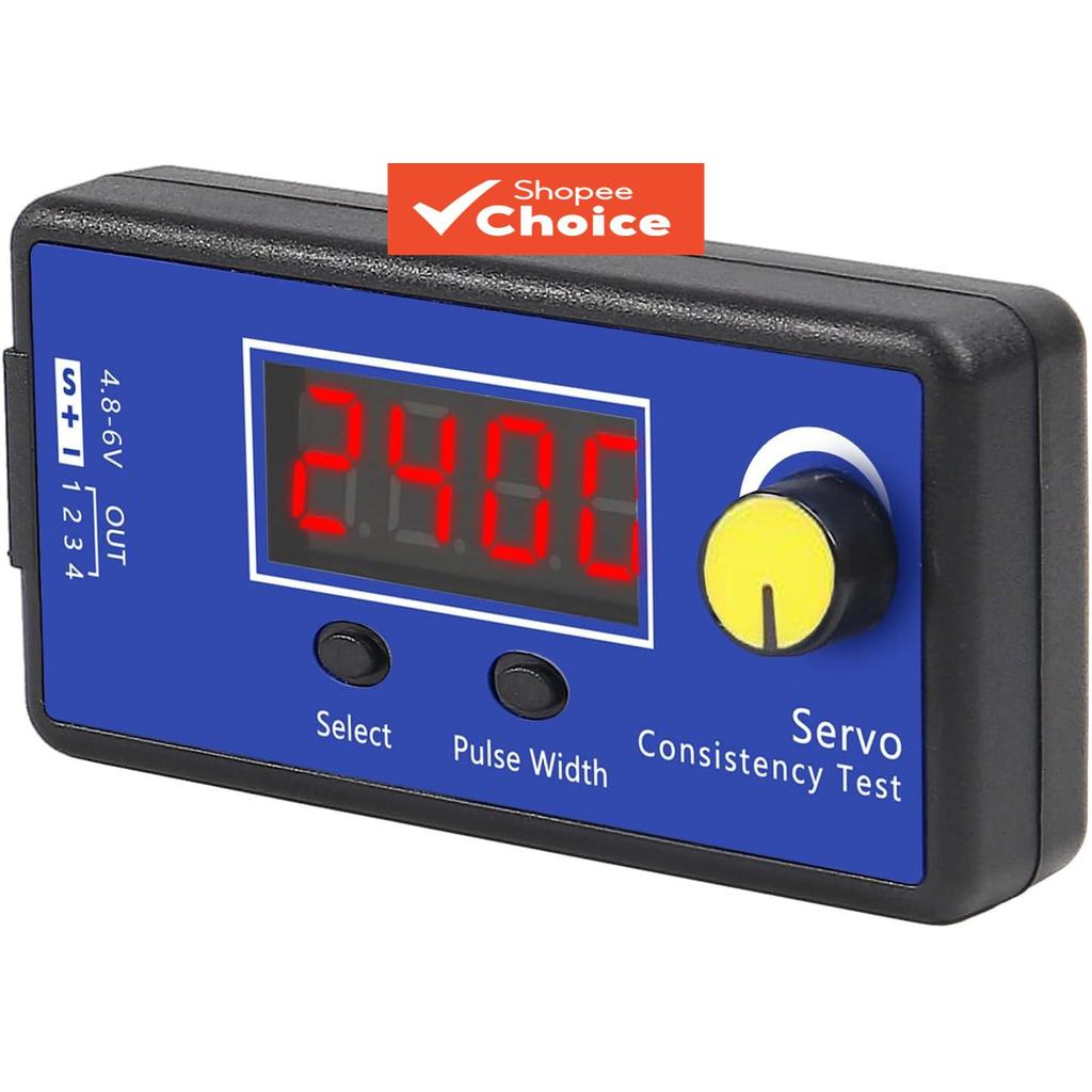 Testador de Servo GRC, Controlador de Velocidade, Função Analógica/Digital, Consistência ESC, Multifuncional, Testador