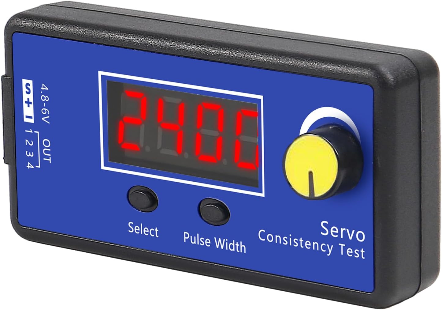 Testador de Servo GRC, Controlador de Velocidade, Função Analógica/Digital, Consistência ESC, Testador de Servos