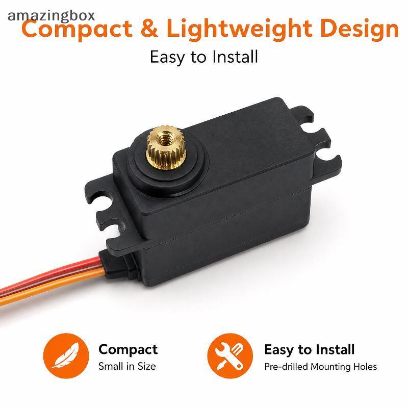 Corona DS238MG Engrenagem De Metal De Alto Torque Servo Digital 22g Peso Leve Para Aviões RC Barcos Micro Acessórios