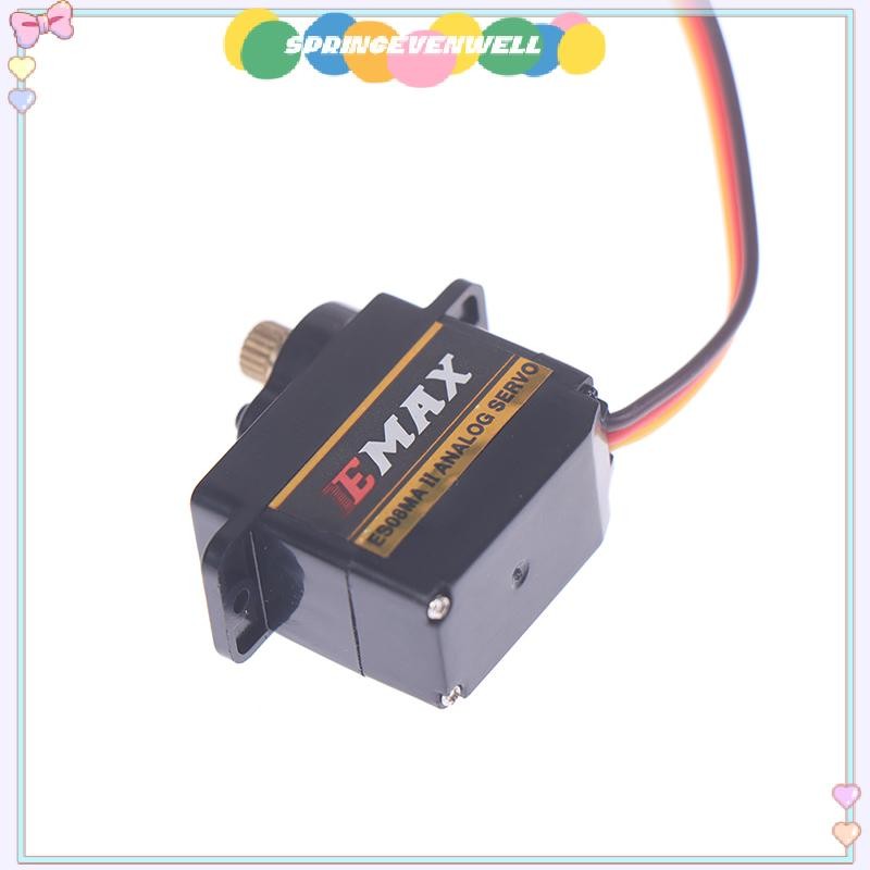[springevenwell] 1Pc EMAX ES08MA II Metal Gear Micro Servo Digital Up Para Modelo RC Novo