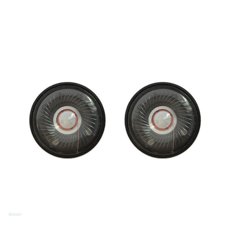 2pçs 50mm Fone Ouvido Driver 32ohm 112db Hifi Repair Parts