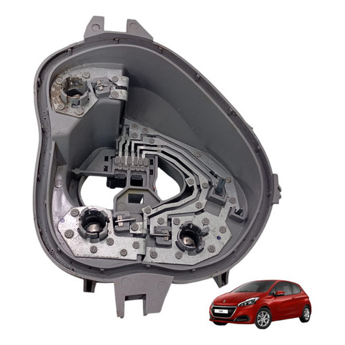 Circuito Soquete Traseira Direita Peugeot 208 2013 2015 2018