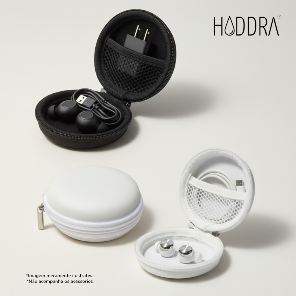 Case Organizador Estojo Bag para Guardar Fones de ouvido e Cabo Usb Acessorios