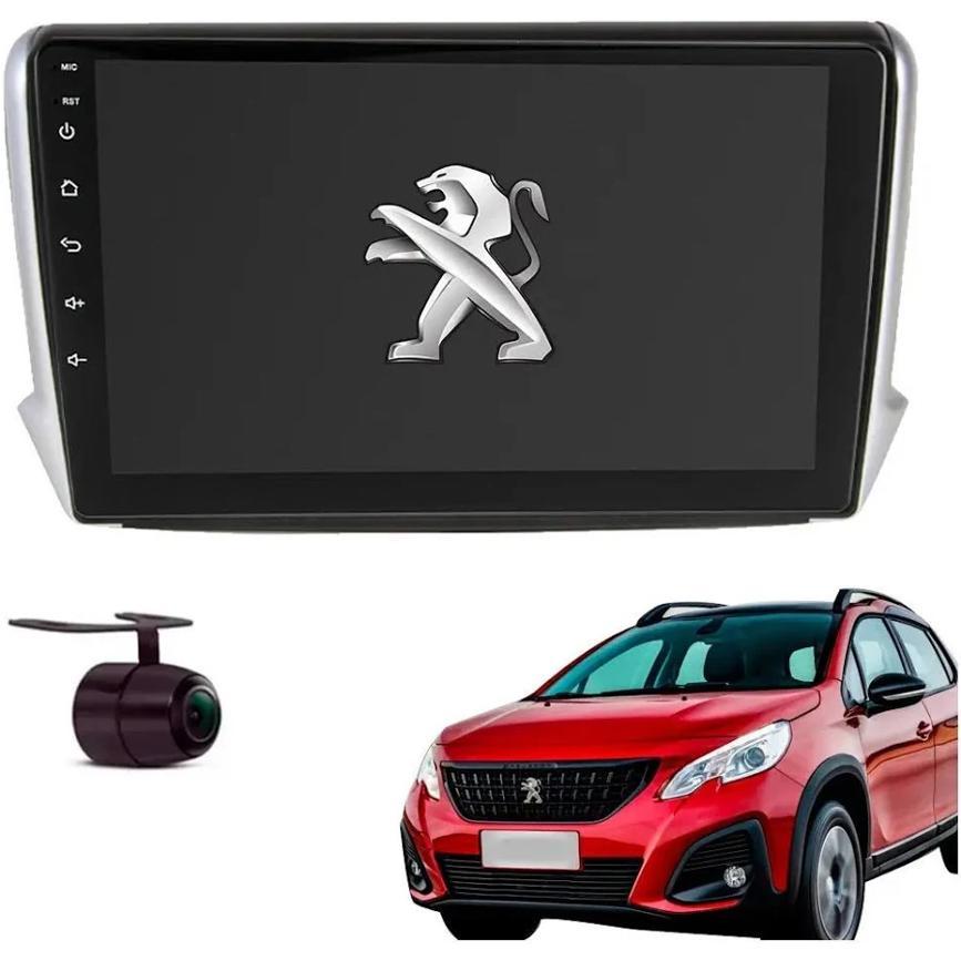 Central Multimídia Android X3 Automotive para Peugeot 2008 2019 com CarPlay, Bluetooth, USB e Câmera de Ré