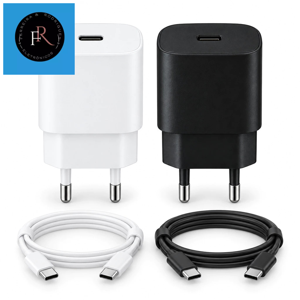 Carregador Samsung 25W Tipo C Turbo Super Fast Charging Fonte De Tomada PD 3.0 PPS