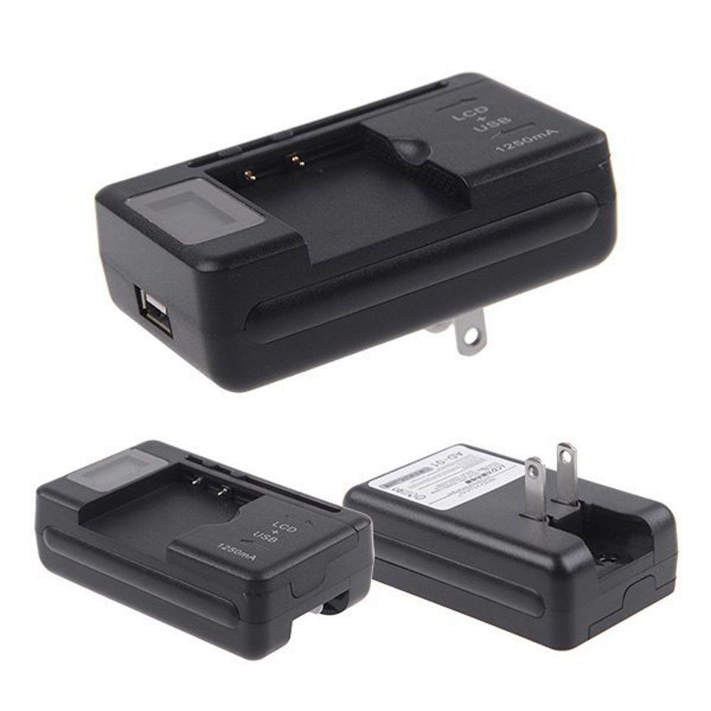 Porta USB LCD Tela Indicadora Universal Travel Power Charging Display