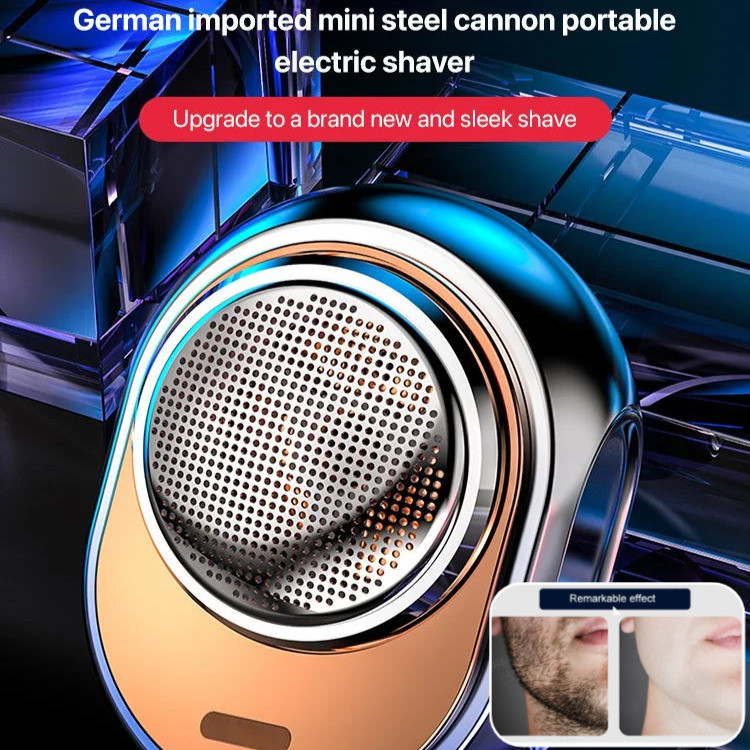 【Ideal para Viagens】German import electric shaver with USB charging durable and perfect for travel/Barbeador USB/Barbead