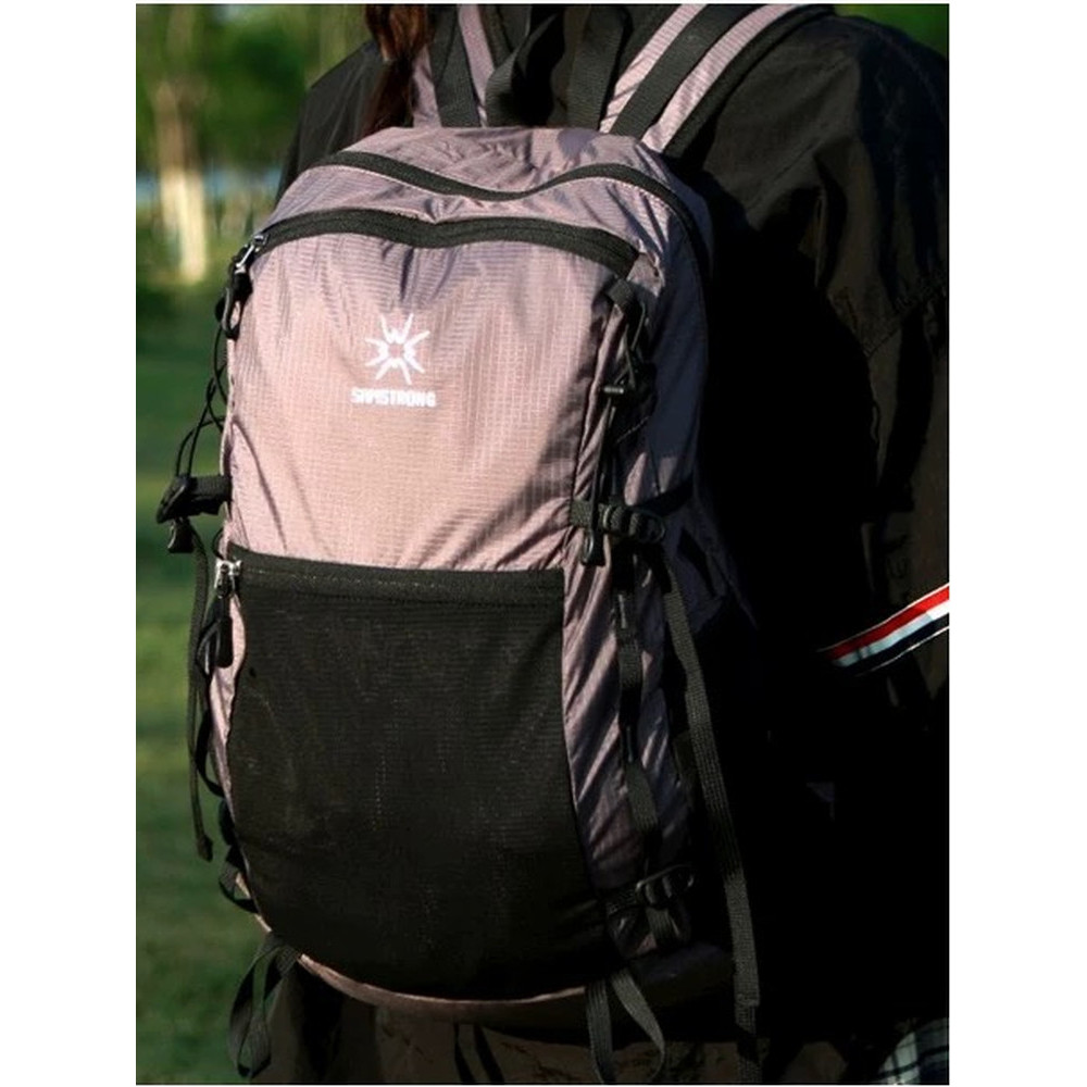Sugi montanhas mochila dobrável mochila de viagem grande capacidade saco de montanhismo ao ar livre fivela de peito Plug
