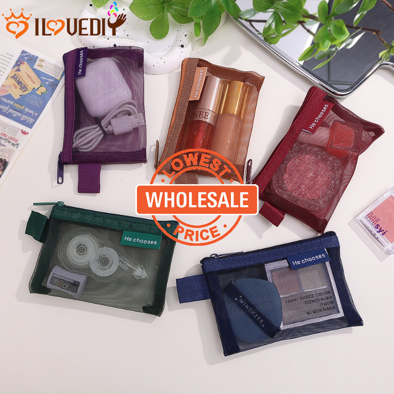 [Wholesale Price] Earphone Linhas De Dados Sacos De Armazenamento-Pacote De Papelaria Portátil Para Jóias-Bolsa