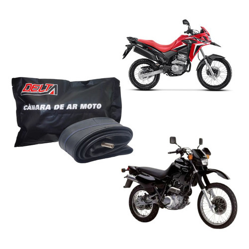 4 Camara De Ar Moto Aro 21 Dianteira Yamaha Honda Xre/xr/nx