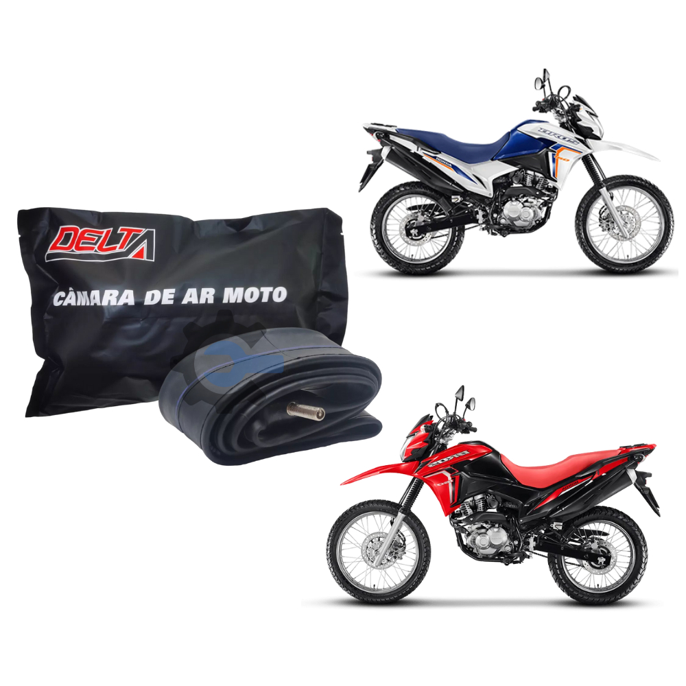 Câmara Ar Moto Aro 19 Dianteira Bros 125/50 Cb 400/50 Honda Yamaha Traxx Shineray