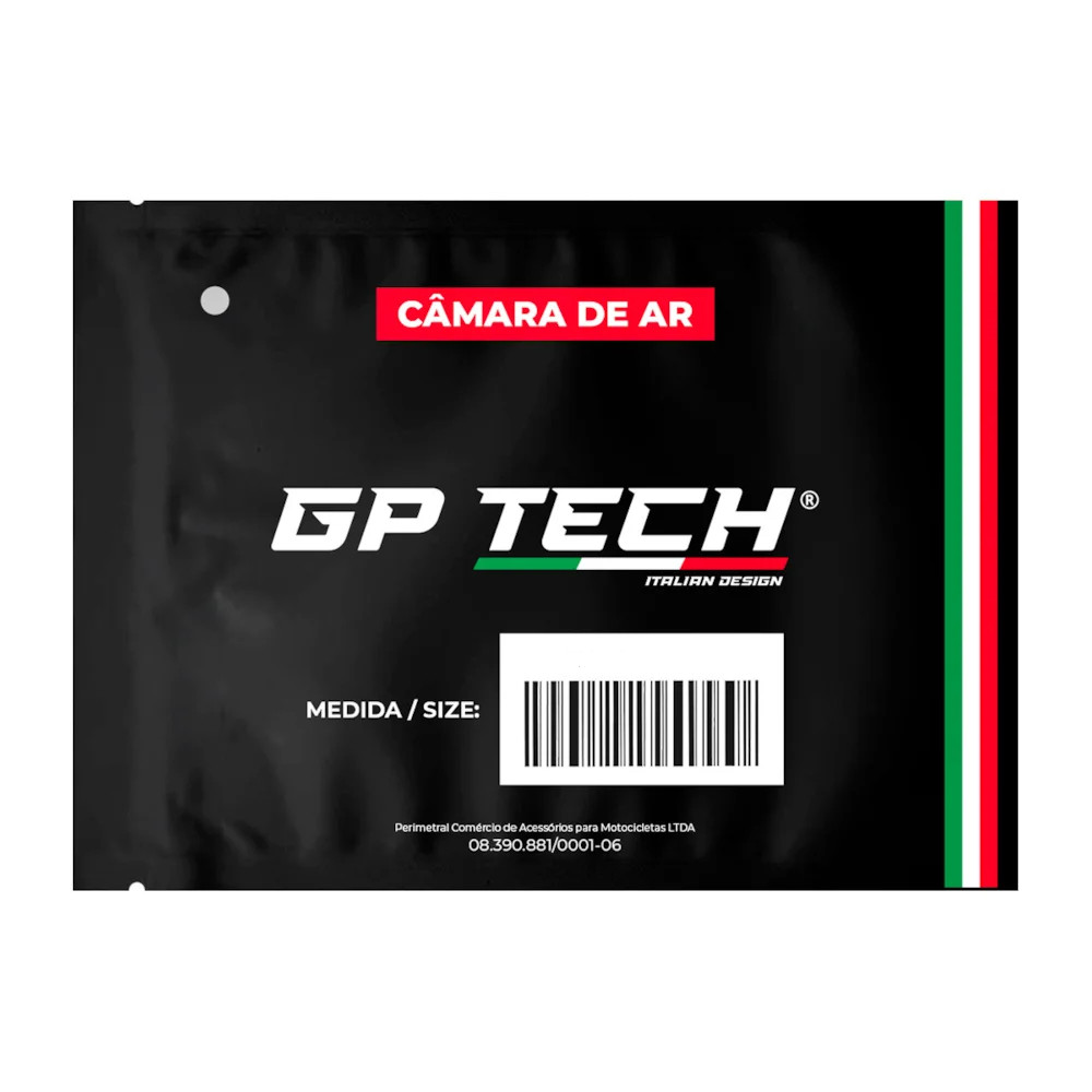 CAMARA AR GP TECH A-14 3.00-14 / 80/100-14 HONDA BIZ 100 / POP TRASEIRA