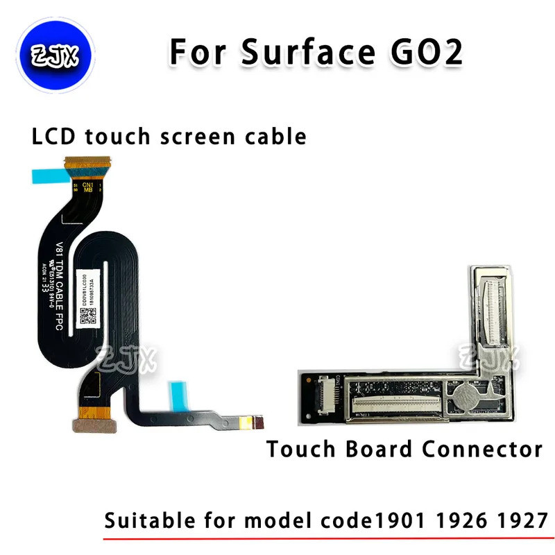 Aplicável ao Microsoft Surface Go2 LCD Line Touch Display cable Touch Driver Board 1901 1926 1927 Touch Pad Connector