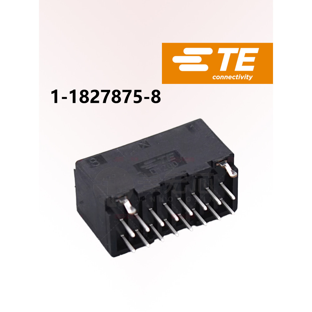 1-1827875- 8 TE Taike AMP Board End Connector 16p 2.5mm Passo Original Fábrica Produto Genuíno Pronto Estoque
