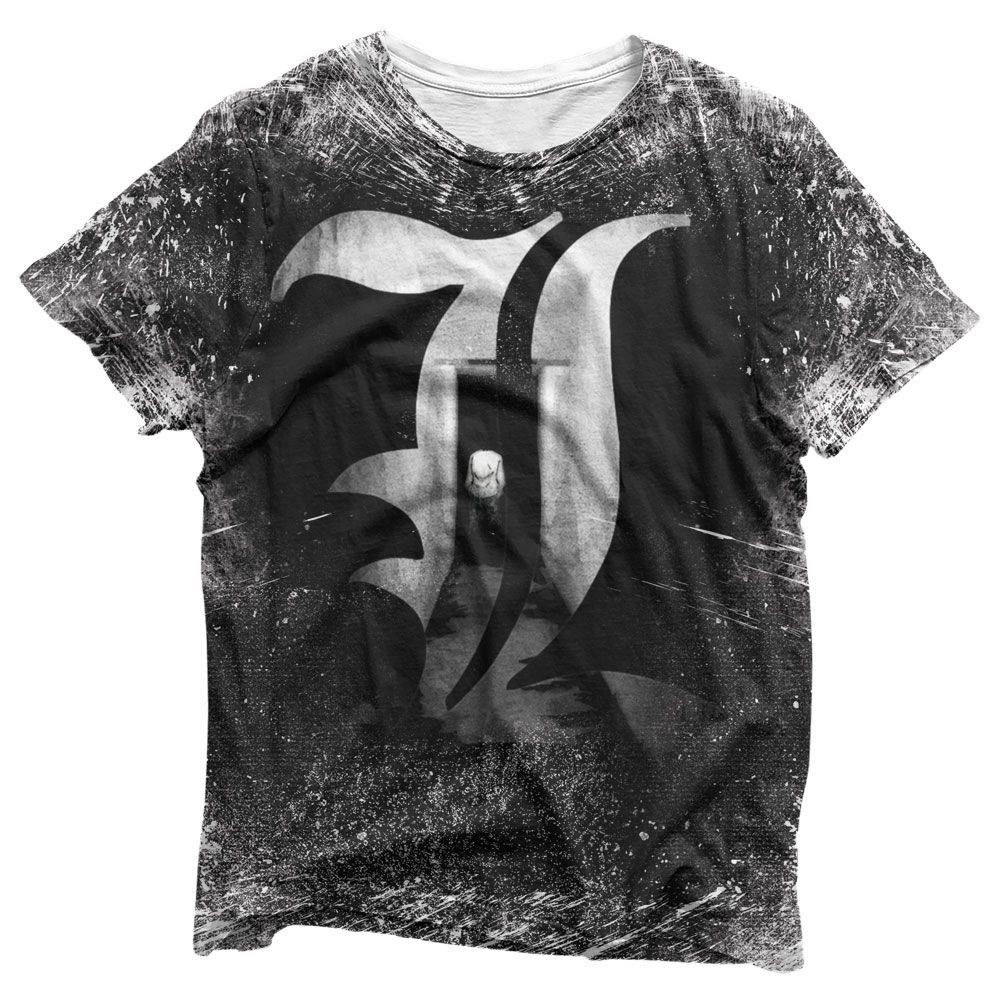 Camisa Lawliet L - Camisas Death Note Estampa Total