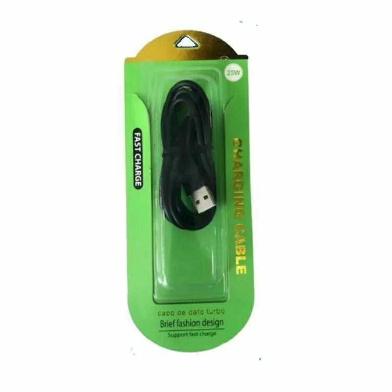 Cabo V8 e Tipo C Top Digital 25w Fast Charge Cabo De Dados Turbo