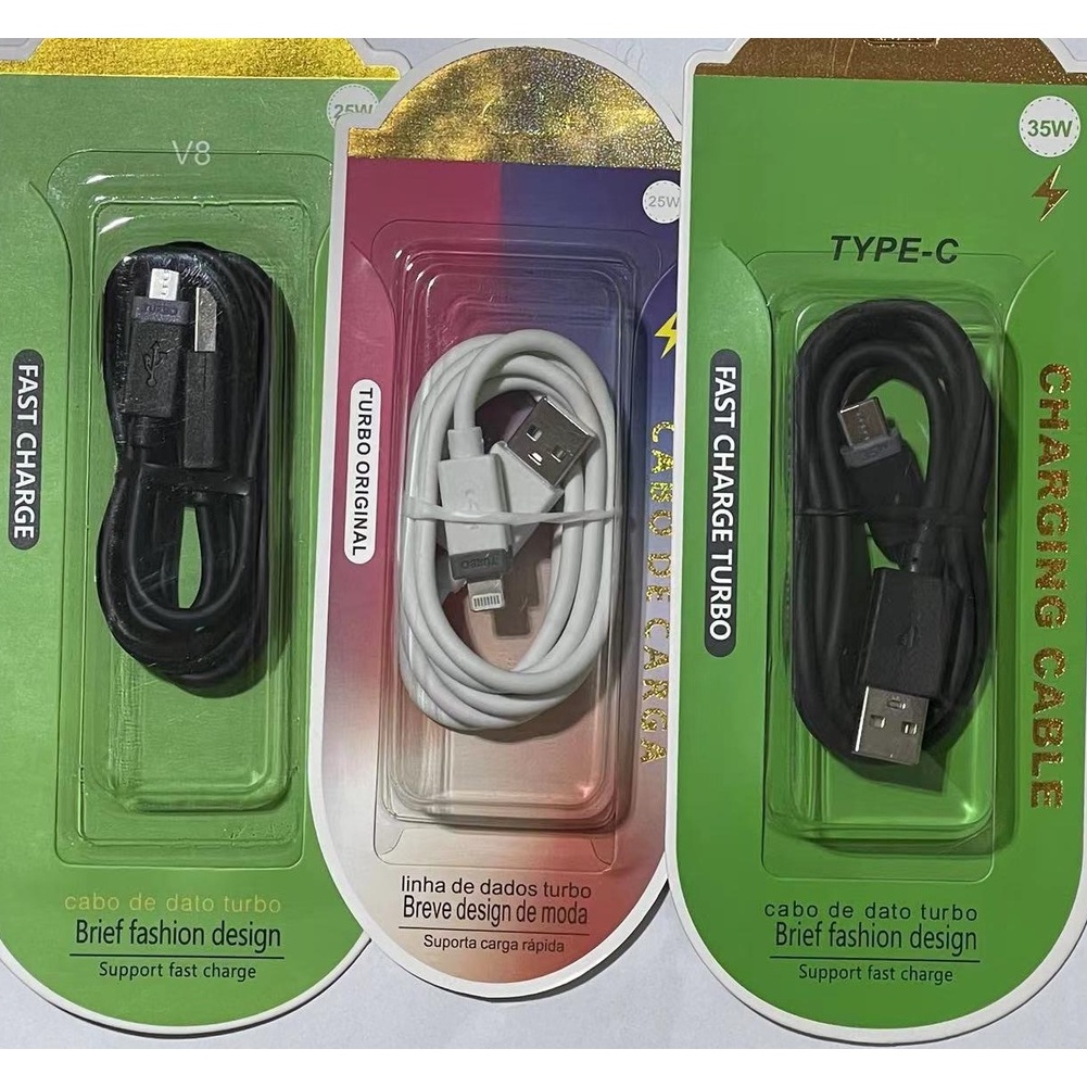 Cabo Fast Charge Turbo V8 / IOS / Tiop C 25W