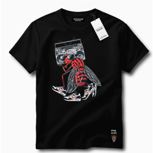 Camiseta Masculina Com Estampa Boombox Retro Tecido Premium 100% Algodão
