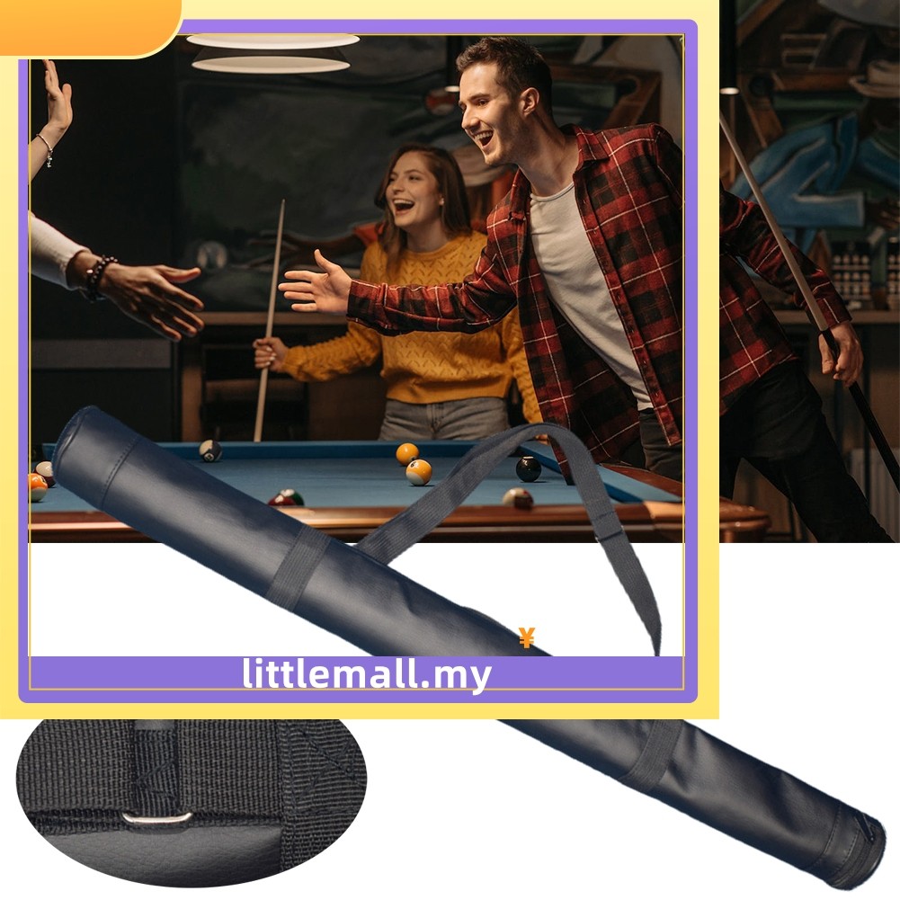 [LLMA] Cue Bag Case Carry Leve Portátil Para 1/2 Snooker Bilhar Stick Rod
