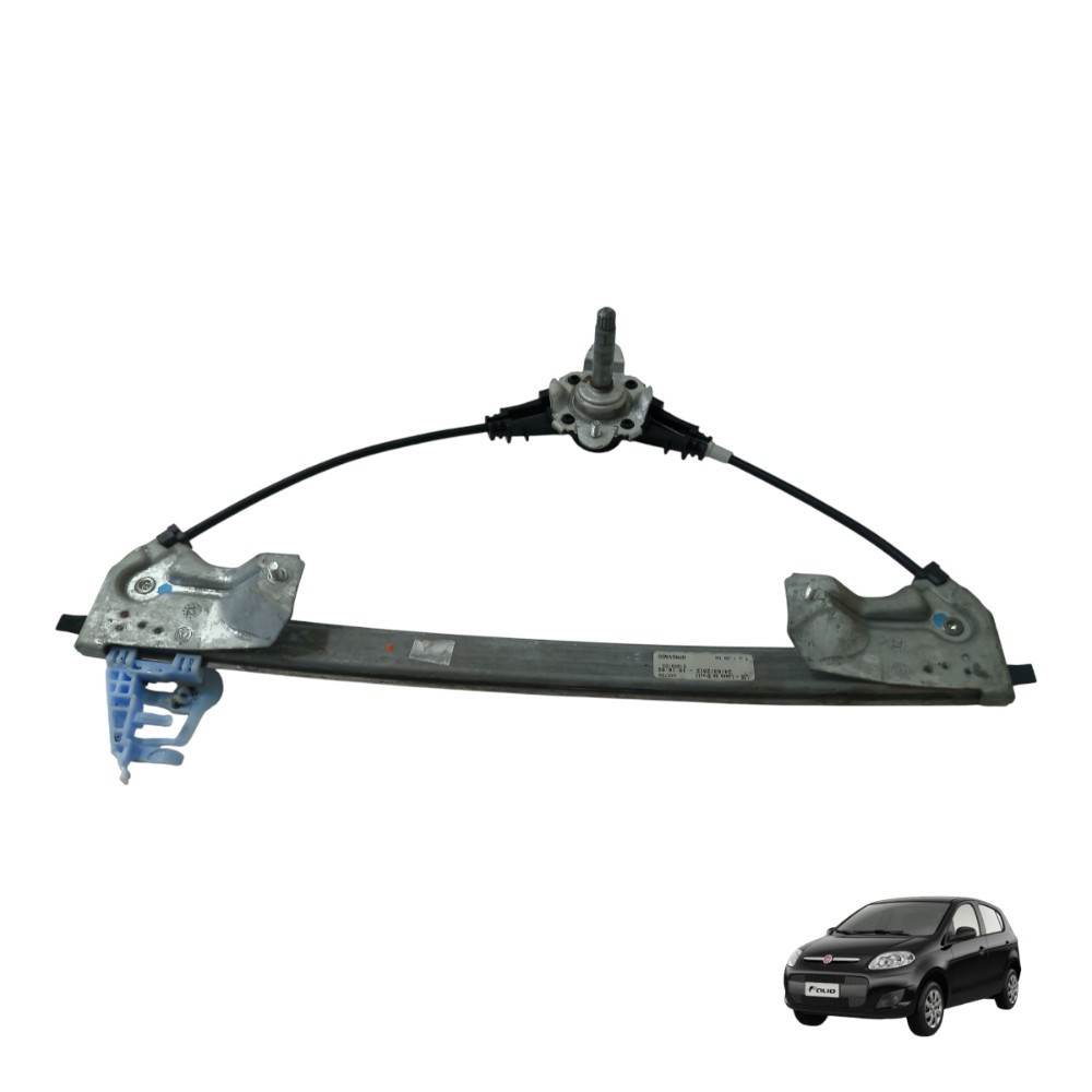 Maquina vidro traseiro direito fiat palio 2013 2018 manual