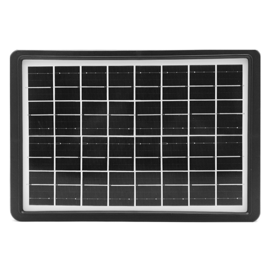 Painel Solar 15w Carregador E Iluminação Bateria Integrada