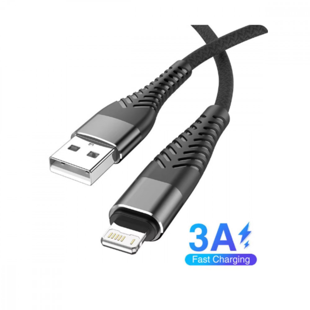 Cabo de Dados Lightning 3.0A Quick Charge 1 Metro Kapbom KA-323-5G