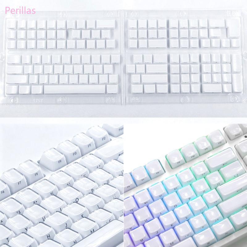 Perillas Style MDA Height Keycap Set 132 Teclas Impressão Lateral Para Substituição Teclado Mecânico E Conf