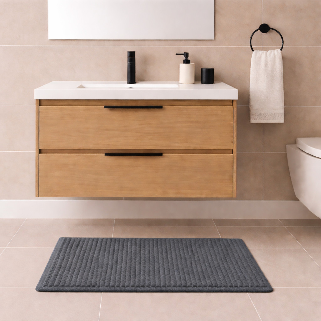 Tapete para banheiro 38cmx58 cm - Durabilidade e Alta Absorção
