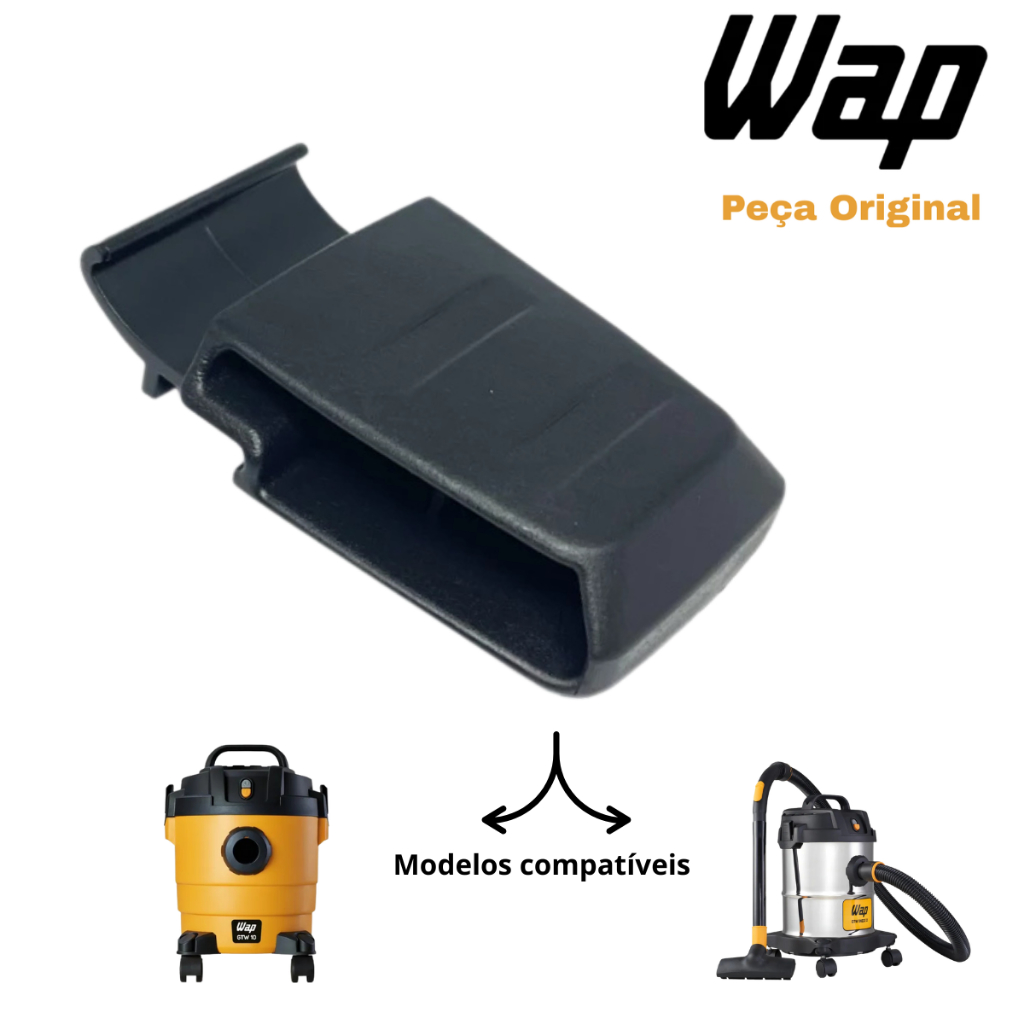 Fecho Lateral Trava Do Aspirador Wap Gtw Inox 10 12 Biovac