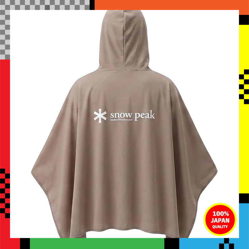 Cooling Poncho with UV Protection and 42% Heat Shielding - Peak Shade ET-26SU009 for Camping and Outdoor Activities, Uni