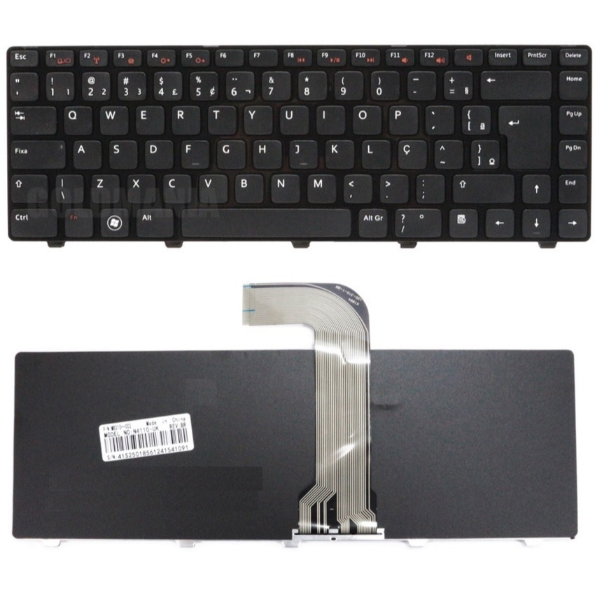 Teclado Para Notebook Dell Inspiron 14r N4050 N4110 N4120