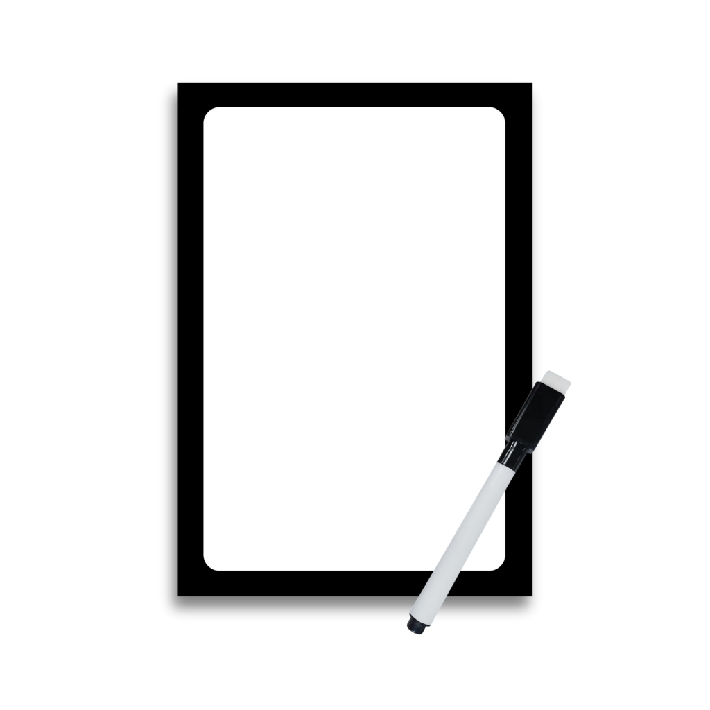 Planner Quadro Lousa Magnética para Anotações Planejamento Semanal ima + Caneta Apagador
