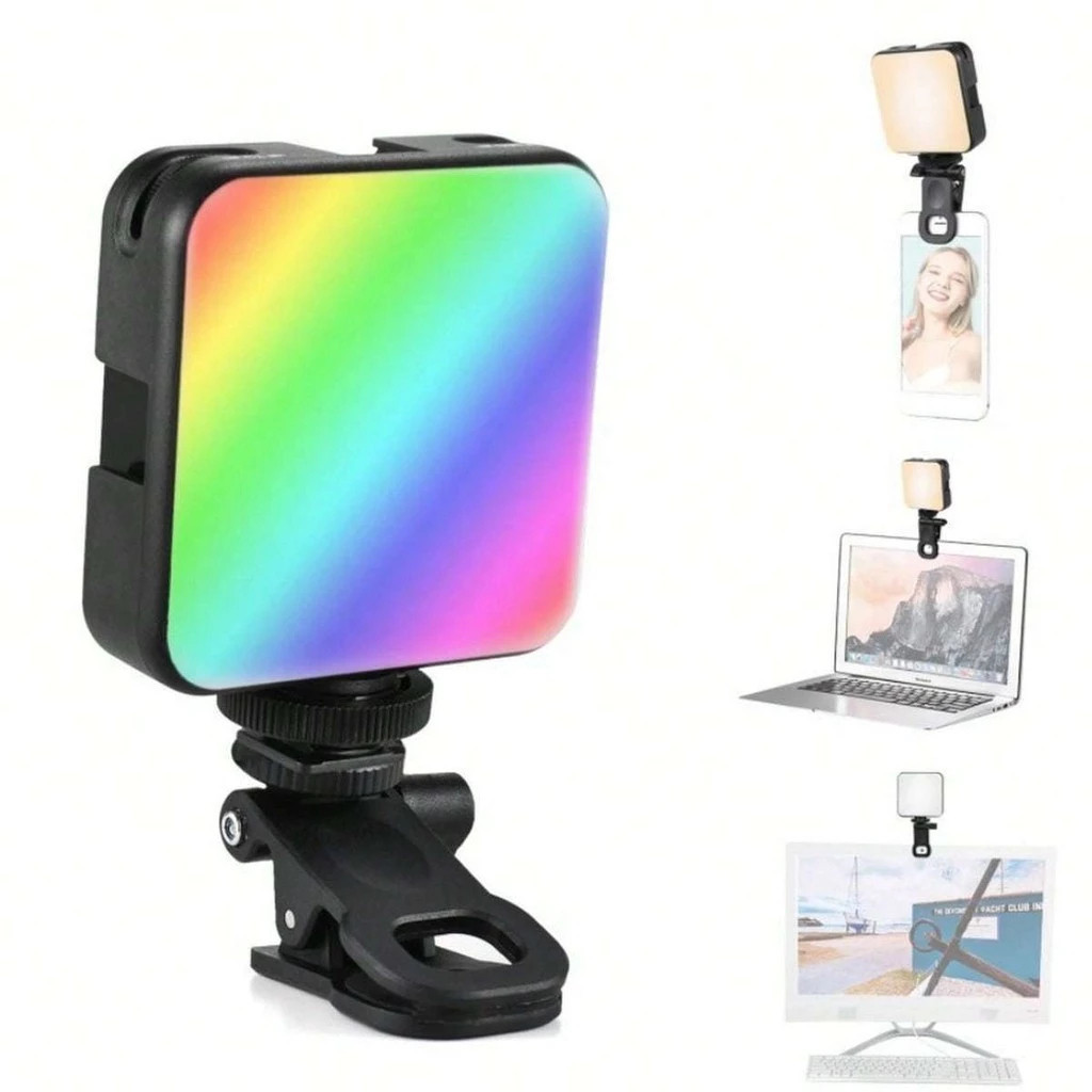 Mini Fotografia Luz RGB /Branco De Preenchimento Panel led / Móvel Câmera /Vídeo /Tiro Ao Ar Livre /Suave Luz /Portátil