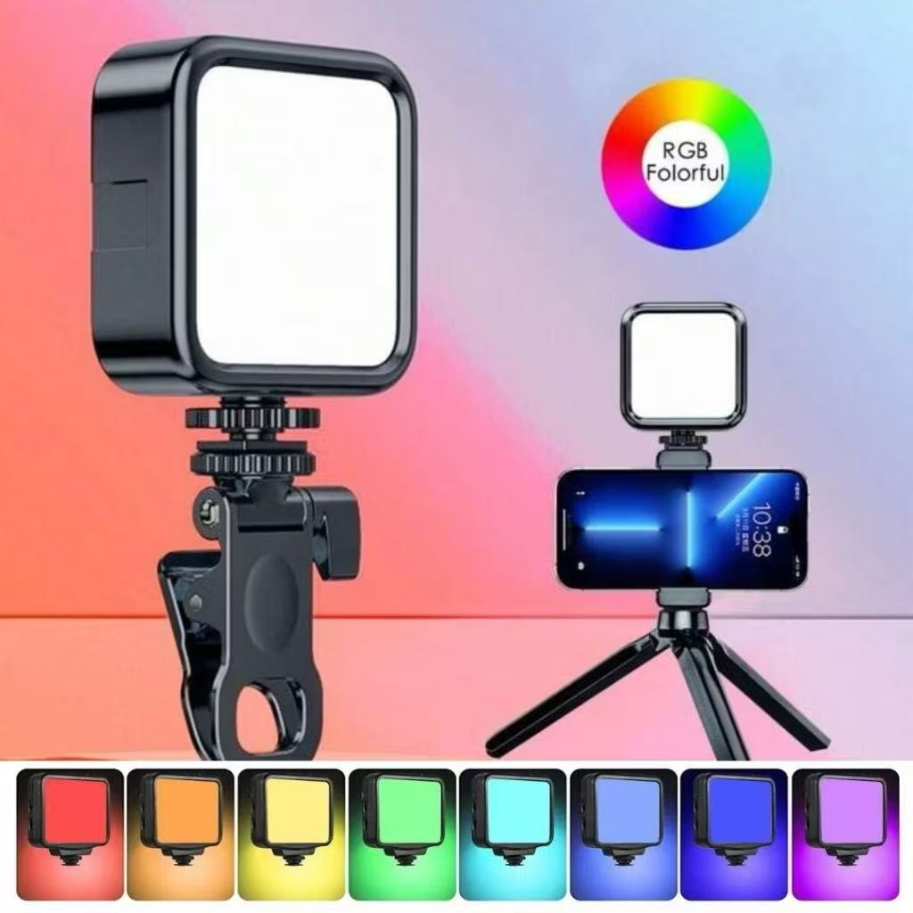 Mini Fotografia Luz RGB De Preenchimento , Panel led / Móvel Câmera /Vídeo /Tiro Ao Ar Livre /Suave Luz /Portátil