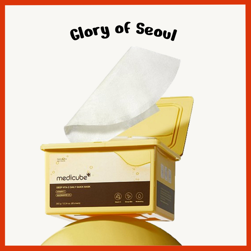 MEDICUBE Deep vita c daily quick mask 30sheets