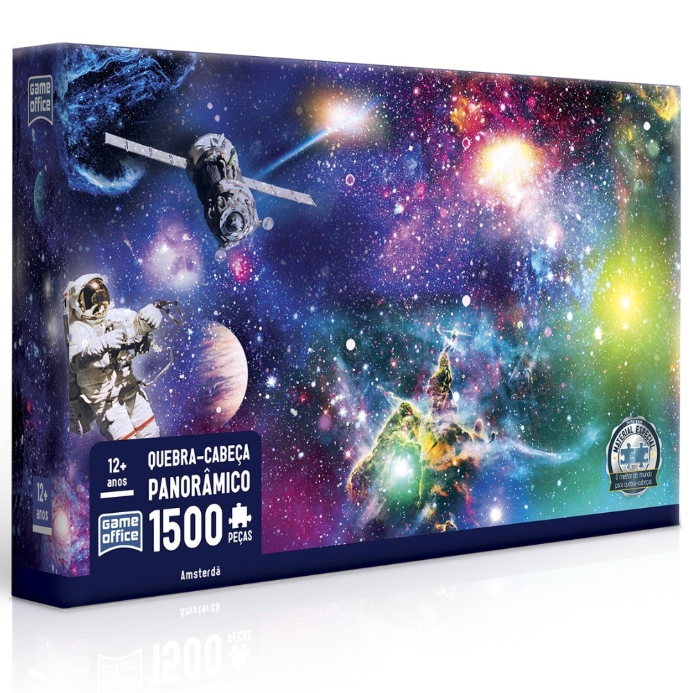 Puzzle Panorâmico 1500 pçs- Game Office