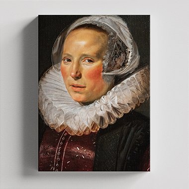 Quadro Canvas Portrait of a Woman Standing (Kassel) Borda Infinita 40x60cm